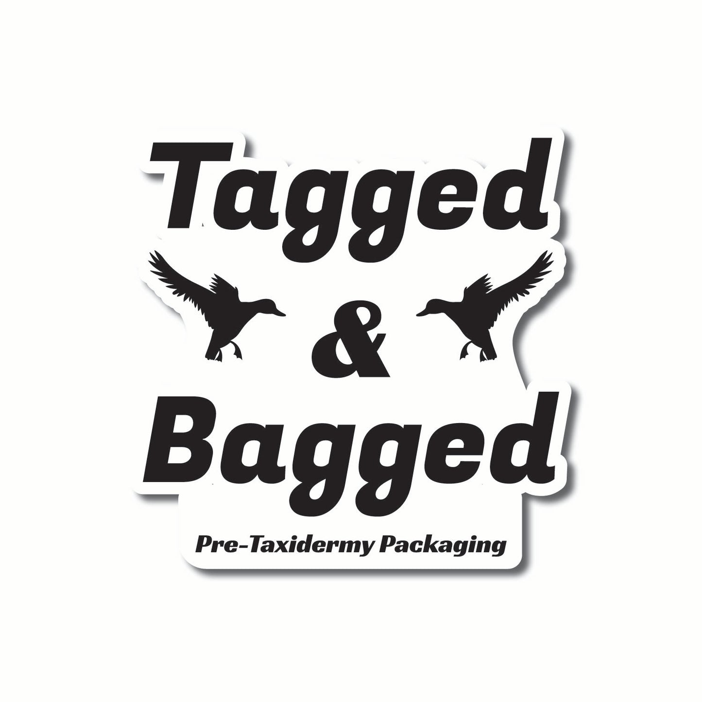 Tagged & Bagged 3"x3" Magnet
