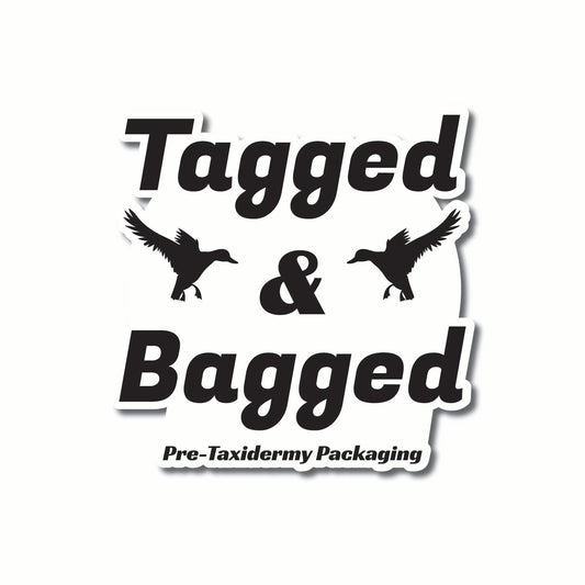 Tagged & Bagged 5"x5" Sticker