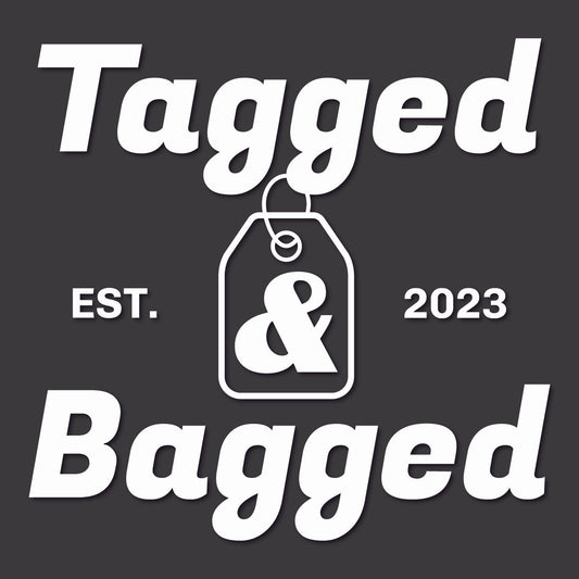 Tagged & Bagged 7"x7" Truck Decal