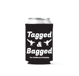 Tagged & Bagged Can Koozie