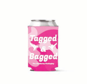 Tagged & Bagged Can Koozie