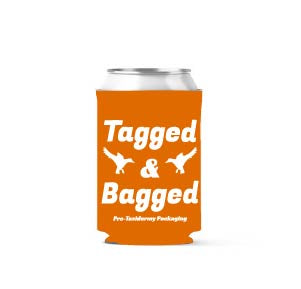 Tagged & Bagged Can Koozie