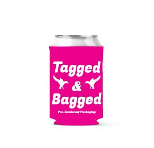 Tagged & Bagged Can Koozie